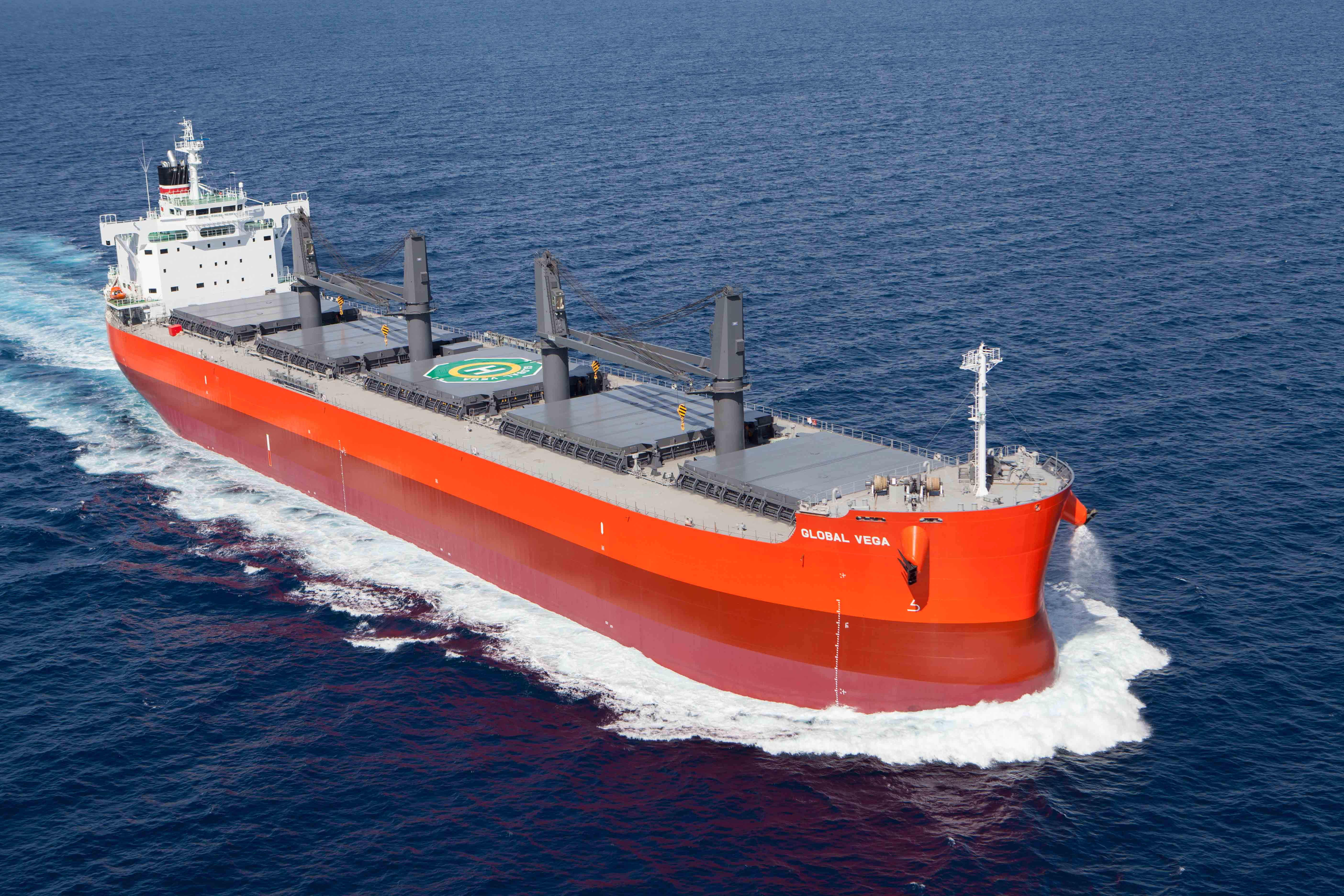常石造船の海外グループ会社、TSUNEISHI HEAVY INDUSTRIES (CEBU), Inc.でばら積み貨物船“TESS58”グループ通算148隻目を竣工・引渡