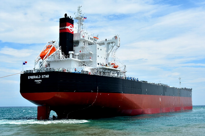 常石造船の海外グループ会社、TSUNEISHI HEAVY INDUSTRIES (CEBU), Inc.でばら積み貨物船“カムサマックスバルカー”グループ通算187隻目を竣工・引渡