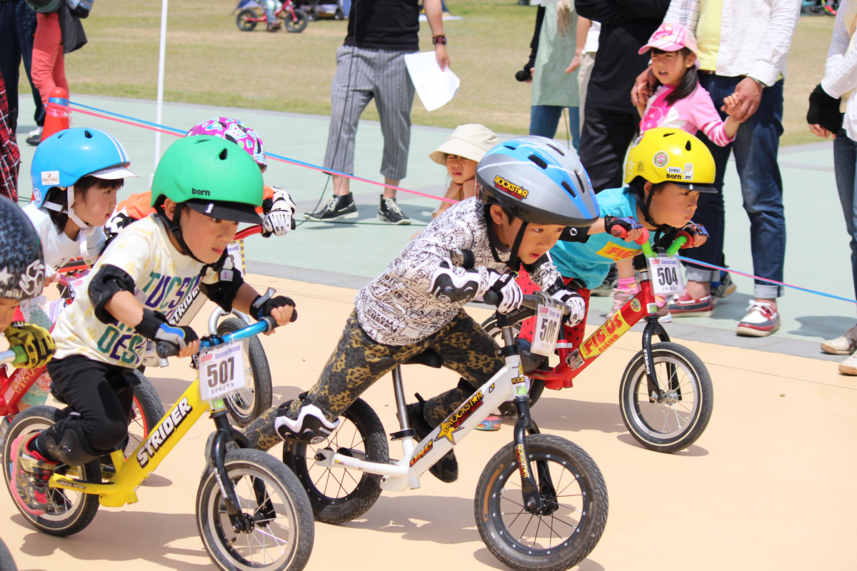 2014年11月24日(月・祝)三世代テーマパークみろくの里特設会場でランニングバイクレース「LAGP Fukuyama Round」開催!